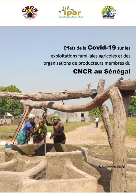 Effets de la Covid-19 sur les exploitations familiales agricoles et des organisations de producteurs membres du CNCR